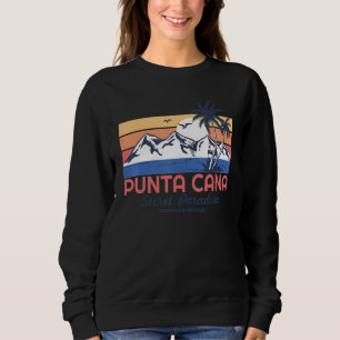 Sweatshirt Vacances à Punta Cana, souvenirs de Punta Cana en 