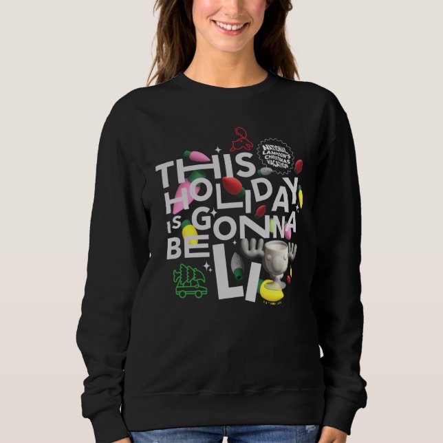 Sweatshirt Vacances de Noël | Ce jour férié va être illuminé (Devant)