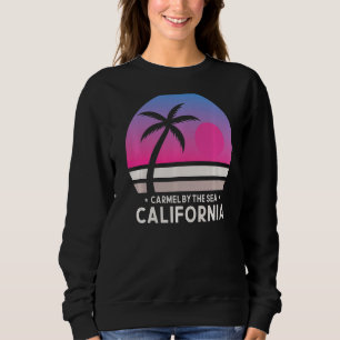 Sweatshirt Vacances d'été Retro Carmel Sea California Vacati