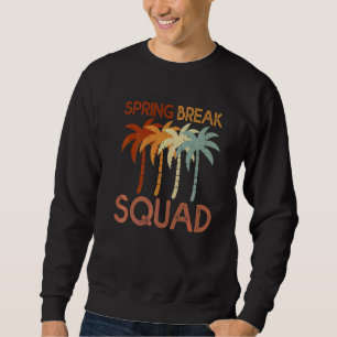 Sweatshirt Vacances du groupe de jumelage de la famille Sprin