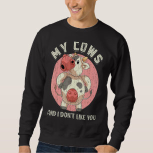 Sweatshirt Vache d'élevage Fermier Agriculture Vache d'élevag