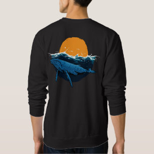 Sweatshirt Vague de baleine