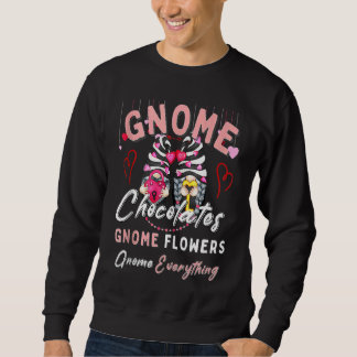 Sweatshirt Valentine's Day Quotes Valentine Hearts Gnome Love