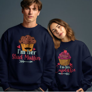 Sweatshirt Valentines Jour Couple Correspondant Drôle Corresp