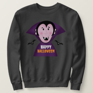Sweatshirt Vampire mignon avec chauves-souris Dracula Hallowe