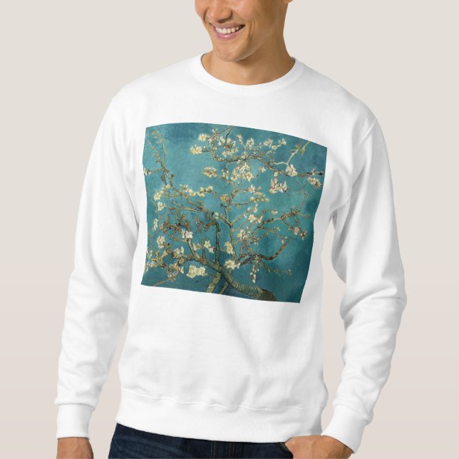 Sweatshirt Van Gogh - Arbre aux amandes en fleurs (Devant)