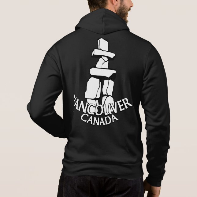 Sweatshirt Vancouver Vancouver Sweat - shirt à cap (Dos)