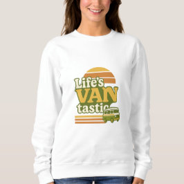 Sweatshirt VANtastic Retro les années 70 Van Graphic