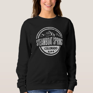 Sweatshirt Vapeur Springs Colorado Mountains