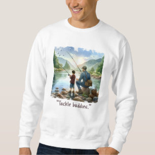 Sweatshirt, Vater, Sohn von Angelfreunden Sweatshirt