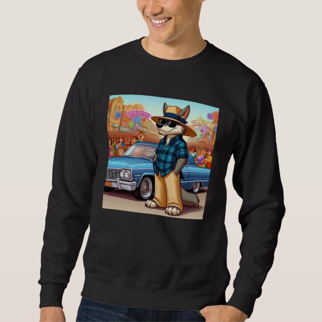 Sweatshirt Vato Lobo "New Year" (Devant)