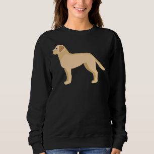 Sweatshirt Vecteur Labrador Retriever actif