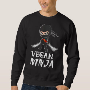 Sweatshirt Vegan Ninja Vegan Ninja Foodi Vegetarian Food Vege
