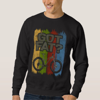 Sweatshirt Vélo tout-terrain à pneus surdimensionnés