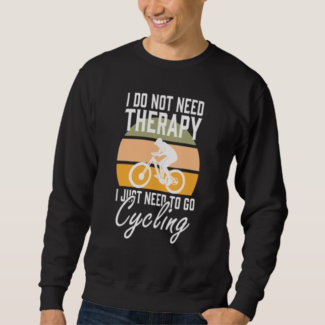 Sweatshirt Vélo Vélo Vélo VTT Vélo Deux Vélo E Vélo (Devant)