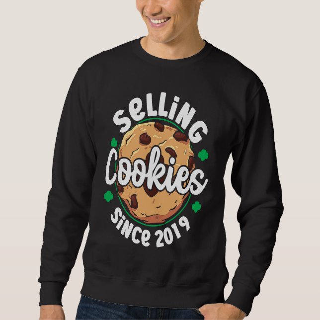 Sweatshirt Vente de biscuits depuis 2019 (Devant)