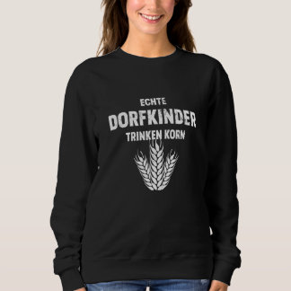 Sweatshirt Véritable Village Enfants Boire Grain Village Fleb