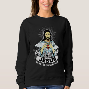 Sweatshirt Verset de la Bible chrétienne Foi Croyant Disciple