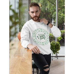 Sweatshirt Vêtement à thème hivernal avec un design floral ve