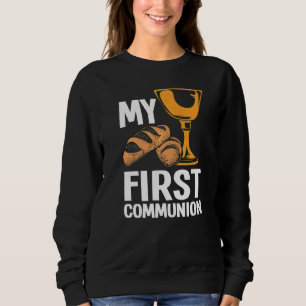 Sweatshirt Vêtements chrétiens 1ère Sainte Communion Ma Premi