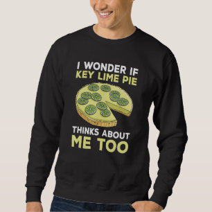 Sweatshirt Vêtements de citation de tarte au citron vert drôl
