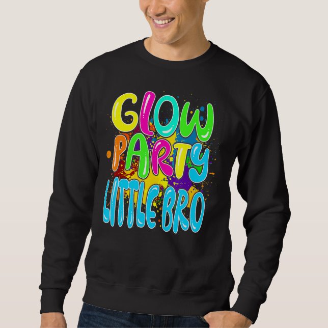 Sweatshirt Vêtements de fête de lueur Fête de lueur Little B (Devant)