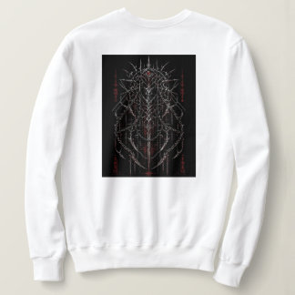 Sweatshirt Vêtements de rue occultes à œil rouge Cybersigilis