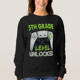 Sweatshirt Vêtements déverrouillés de 5e année Retour à l'éco