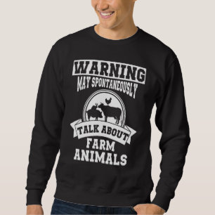 Sweatshirt Vêtements pour animaux de ferme - Animaux mignons 