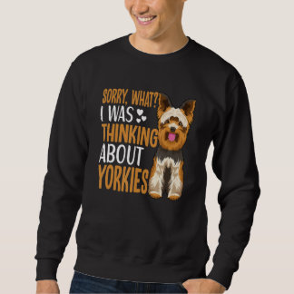 Sweatshirt Vêtements pour chien Yorkie pour propriétaire de Y