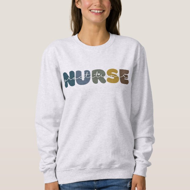 Sweatshirt Vêtements pour infirmière praticienne NP (Devant)
