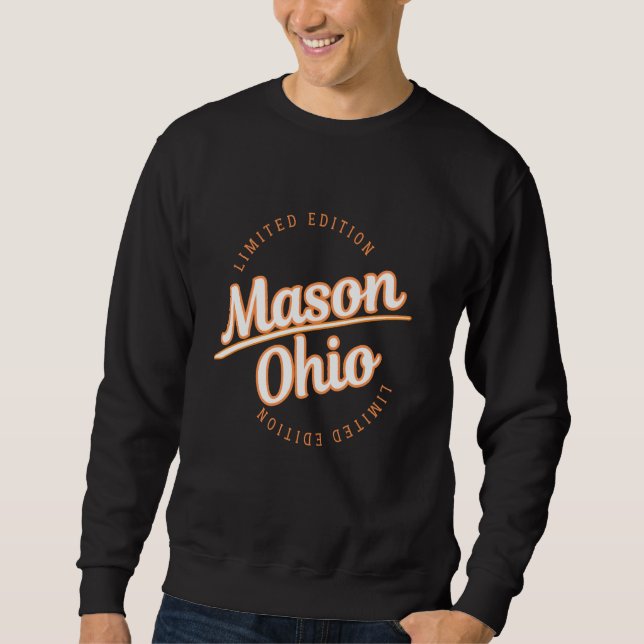 Sweatshirt Vêtements Retro Athletic Mason OH (Devant)