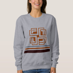 Sweatshirt Vêtements stylés à rayures pour femmes