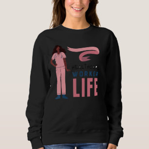 Sweatshirt Vêtements Vie Du Travailleur De La Santé Présents