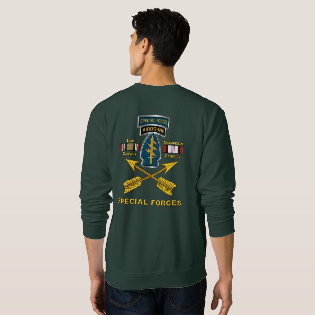 Sweatshirt Vétérinaire des opérations spéciales de l'Armée de (Dos entier)