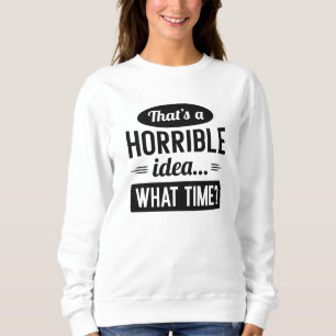 Sweatshirt Veuillez tenir