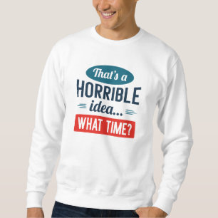 Sweatshirt Veuillez tenir