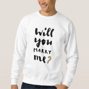 Sweatshirt Veux-tu m'épouser