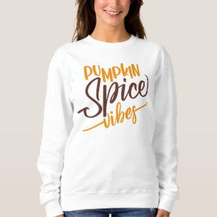 Sweatshirt Vibes d'épices citrouilles