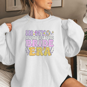 Sweatshirt Vibes Disco Rétro Groovy Tante de la Mariée Era