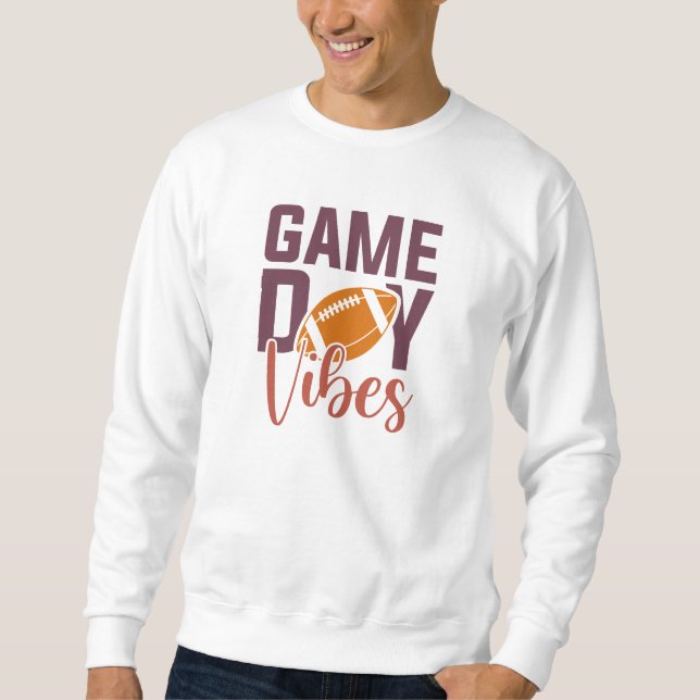 Sweatshirt Vibes du Jour du Jeu (Devant)