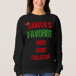 Sweatshirt Video Game Collector Funny Pajama Christmas