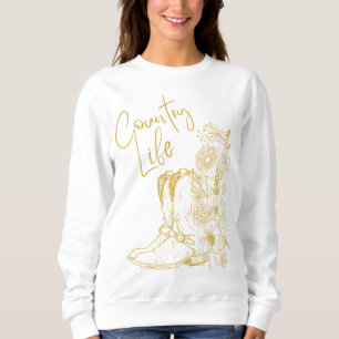 Sweatshirt vie du pays