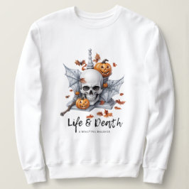 Sweatshirt Vie et mort d'Halloween