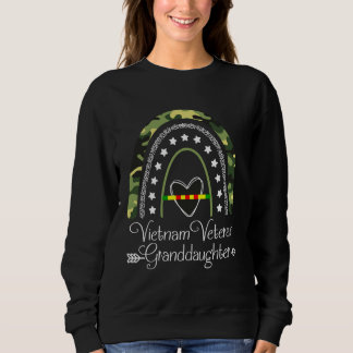 Sweatshirt Viêt-Nam Petite-fille Boho Rainbow Funny V
