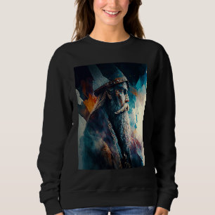 Sweatshirt Viking nordique Valhalla mythologie nordique Vikin