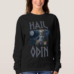 Sweatshirt Viking Viking Valhalla Odin Thor Marteau Nordmann