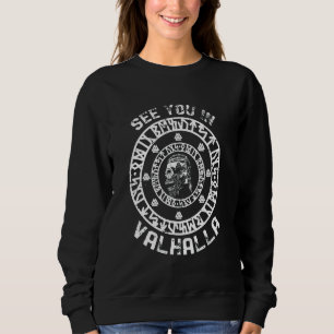 Sweatshirt Viking Vous Voir À Valhalla Odin Ragnar Vikings