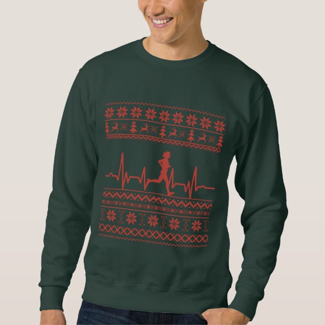 Sweatshirt Vilain pull de Noël (Devant)