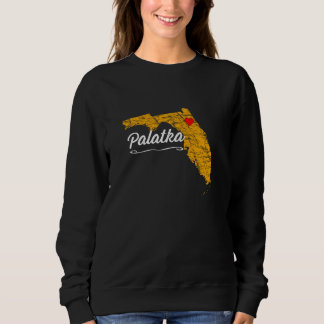Sweatshirt Ville De Palatka Floride Fl Merch Souvenir Graphiq
